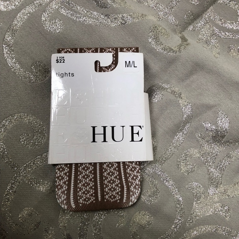 Panty hoes with pattern